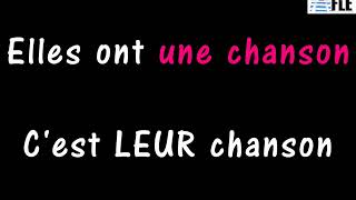 Les adjectifs possessifs Exercice [upl. by Mullins]