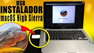 INSTALAR macOS HIGH SIERRA DESDE USB  CREAR USB BOOTEABLE [upl. by Anders]