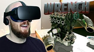 Build An Engine In Virtual Reality Wrench VR Oculus Rift Gameplay [upl. by Odla]