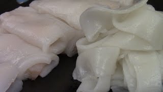 Fresh Rice Noodle And shrimp Rice Roll Dim Sum [upl. by Yasmine]