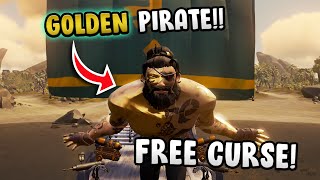 How to get the GOLD CURSE  Sea of Thieves 101 [upl. by Bryna]