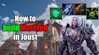 Tank Mordred Build Guide  Smite 2 Joust [upl. by Haeli]