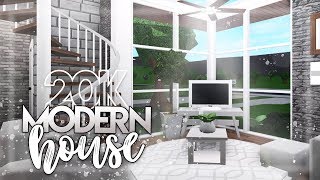 Roblox  Bloxburg 20k Modern House  House Build [upl. by Luapleahcim]