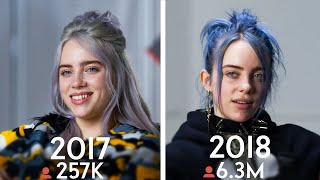 Billie Eilish Same Interview One Year Apart  Vanity Fair [upl. by Narot85]