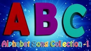 ABC Alphabet Songs for Children  3D ABCD Songs Collection  Volume 1 [upl. by Janaye307]