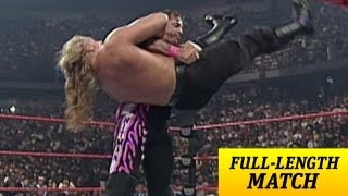 FULLLENGTH MATCH  Raw  Bret Hart vs Triple H [upl. by Ahsimal]