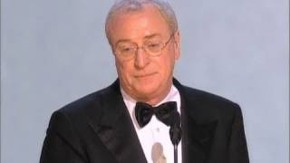 Michael Caine Wins Supporting Actor 2000 Oscars [upl. by Mcmurry]