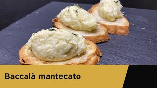 Baccalà mantecato gourmet [upl. by Ayikahs]