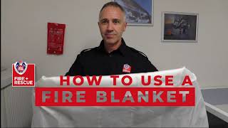 How to use a fire blanket [upl. by Weston324]