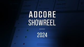 Adcore Creative Studio 2024 Showreel [upl. by Rotciv709]