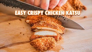 The Easiest Homemade Chicken Katsu [upl. by Attelahs593]