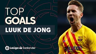 TOP 10 GOLES Luuk de Jong [upl. by Sorel]