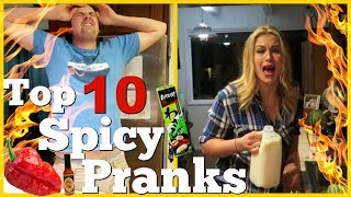 WORLDS HOTTEST PEPPERS PRANKS  Pranksters In Love 2018 [upl. by Michaella]