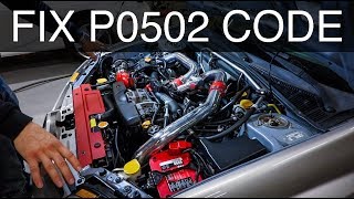 HOW TO FIX P0502 SPEED SENSOR CODE [upl. by Clarkson]