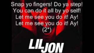 Lil John  Snap your fingers  Lyrics [upl. by Oivat]