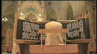 Widor Toccata at Cathedral Basilica in Newark [upl. by Ahsial]