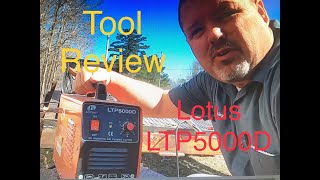 Lotus LTP5000D Plasma Cutter 3 year review and cutting 12quot metal [upl. by Dennet]