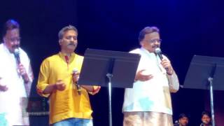 SPB 50 World Tour Detroit  S P B and S P B Charan sing Anbe Anbe [upl. by Haisej]