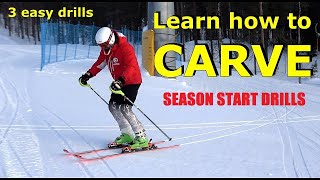 Learn how to CARVE  3 EASY DRILLS [upl. by Lewie]