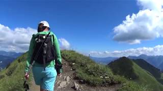 Gratwanderung Fellhorngipfel Oberstdorf [upl. by Ailev]