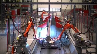 Voortman  The Fabricator  Fully automatic assembling and welding [upl. by Teirtza]