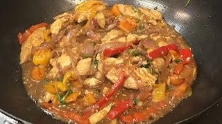 How To Make Hoisin Chicken StirFry [upl. by Yancey133]