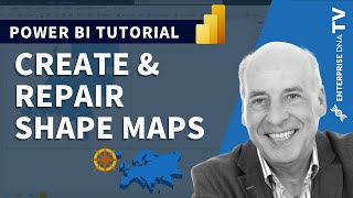 How To Create amp Repair Shape Maps In Power BI [upl. by Shir]