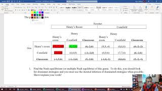 Game Theory Solving three player games [upl. by Yema]