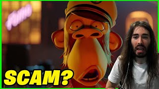 Bored Ape Yacht Club NFT GAME  MoistCr1tiKal REACTS [upl. by Erbua]