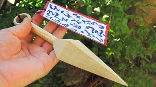 How to make a kunai [upl. by Bushweller42]