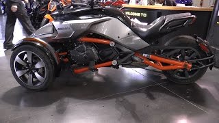 2015 CanAm Spyder F3S  First Ride [upl. by Amerd542]