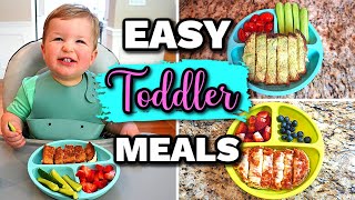 QUICK and EASY TODDLER MEALS for Moms Who Don’t Cook [upl. by Frankie]