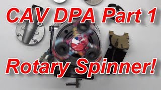 How a Diesel Injector Pump works CAV DPA Build Part 1 [upl. by Garlen]