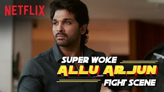 Allu Arjun Teaches A Lesson  Ala Vaikunthapurramloo  Netflix India [upl. by Benedikt]