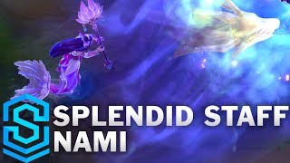 Splendid Staff Nami Skin Spotlight  League of Legends [upl. by Letnohc543]