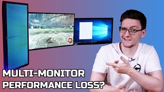 DO MULTIPLE MONITORS HURT GAMING PERFORMANCE [upl. by Aleece]