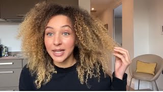 How to Use KERATIN TREATMENT at home to straighten natural hair [upl. by Orelle]