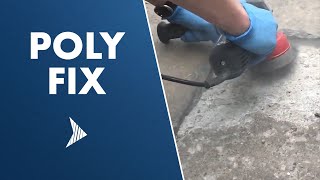 Poly Fix  Concrete Repair Binder  Healer  Mender  for Cracks amp Spalls [upl. by Pamela]