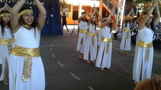 Baile egipcio en la escuela Camilo Henriquez [upl. by Moriah]