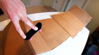 CARDBOARD FINGERBOARD SKATEPARK [upl. by Annid]