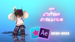 MY EDITING EVOLUTION 20202022 [upl. by Dowski]