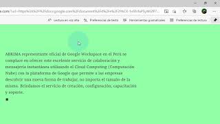 Cómo usar el lector envolvente Inmersive Reader de Microsoft en Documentos de Google [upl. by Eednahs]