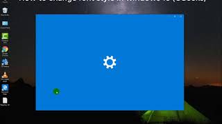 How to change font style in windows 10 CGeeks [upl. by Elletsirk]