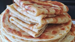 Soft Chapati Recipe How To Make Layered Chapati  Soft Kenyan Chapati  Soft Paratha recipe [upl. by Ellynad]