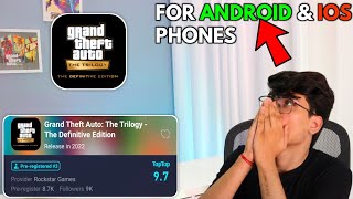 GTA  Trilogy for AndroidiOS Launch  Full Information 😱 [upl. by Grimbal768]