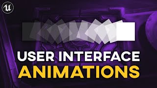 UI ANIMATION Everything You Need to Know  UE4 Tutorial [upl. by Eivla]