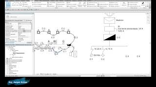 Revit Diagrama unifilar eléctrico [upl. by Perce]