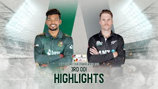 Bangladesh vs New Zealand Highlights  3rd ODI  New Zealand tour of Bangladesh 2023 [upl. by Aisena86]