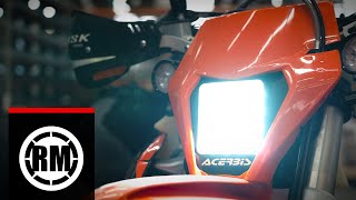 Acerbis LED VSL Motorcycle Headlight for KTMHusqvarna [upl. by Aseel]