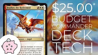 Feather the Redeemed  EDH Budget Deck Tech 25  Voltron  Magic the Gathering  Commander [upl. by Damas171]